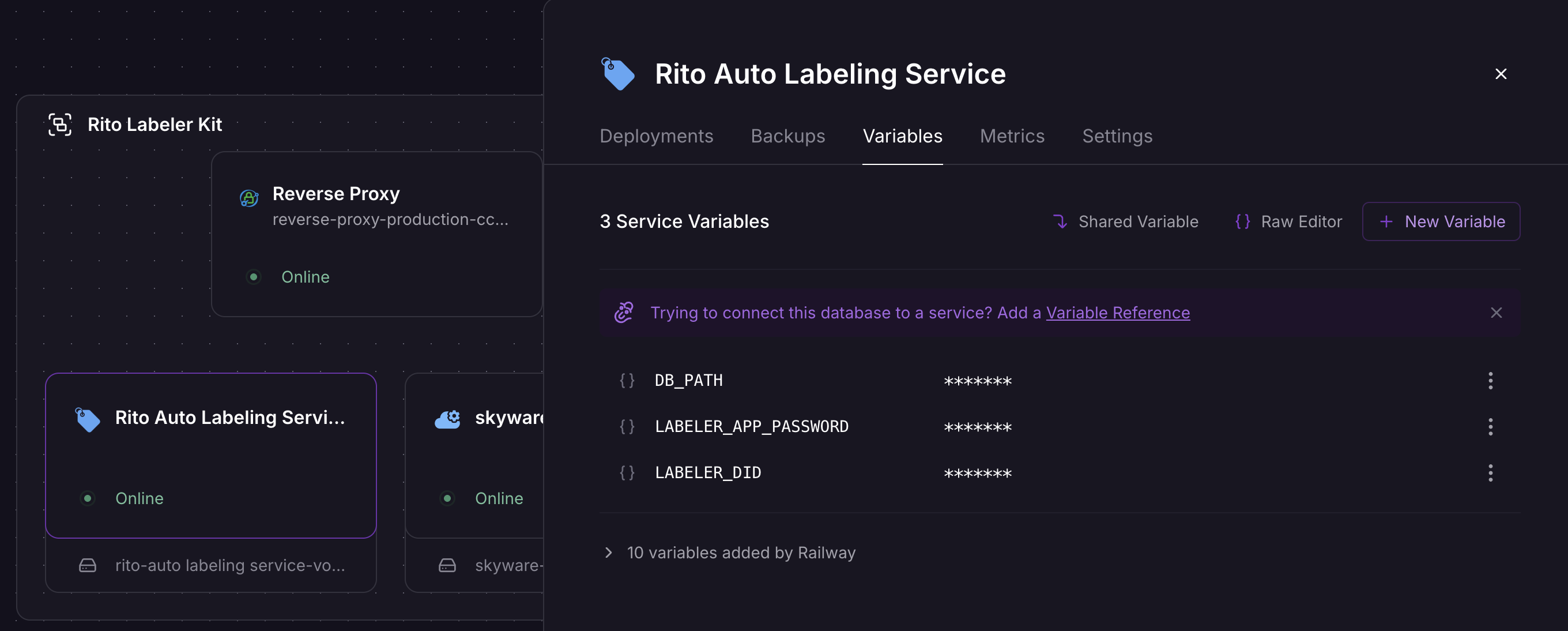 Image in a image block